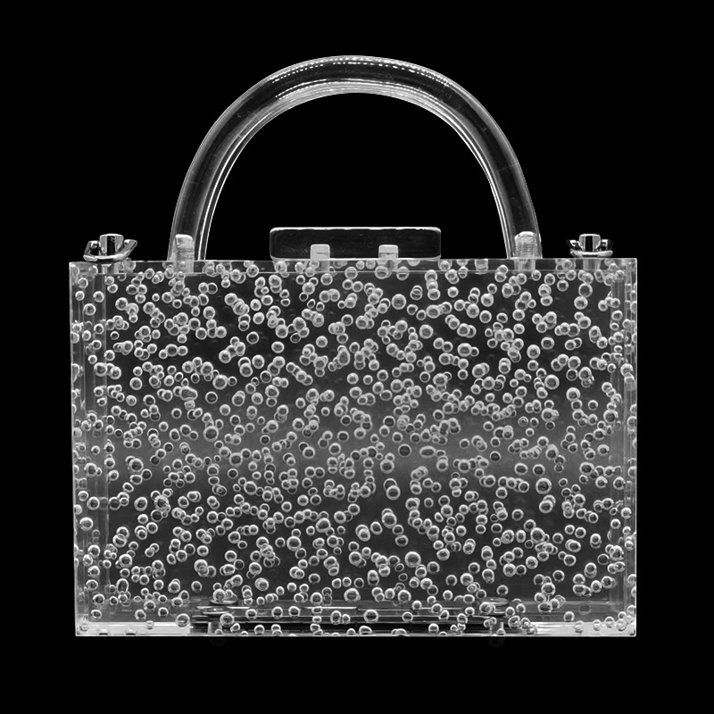 Women Bags In Trend - Bubble Transparent Bag Women's Fashion Trend