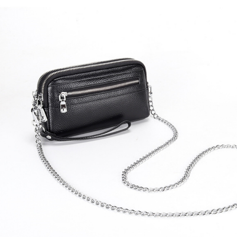 Women Bags Zadig - Genuine Leather Women Clutch Purse Chain