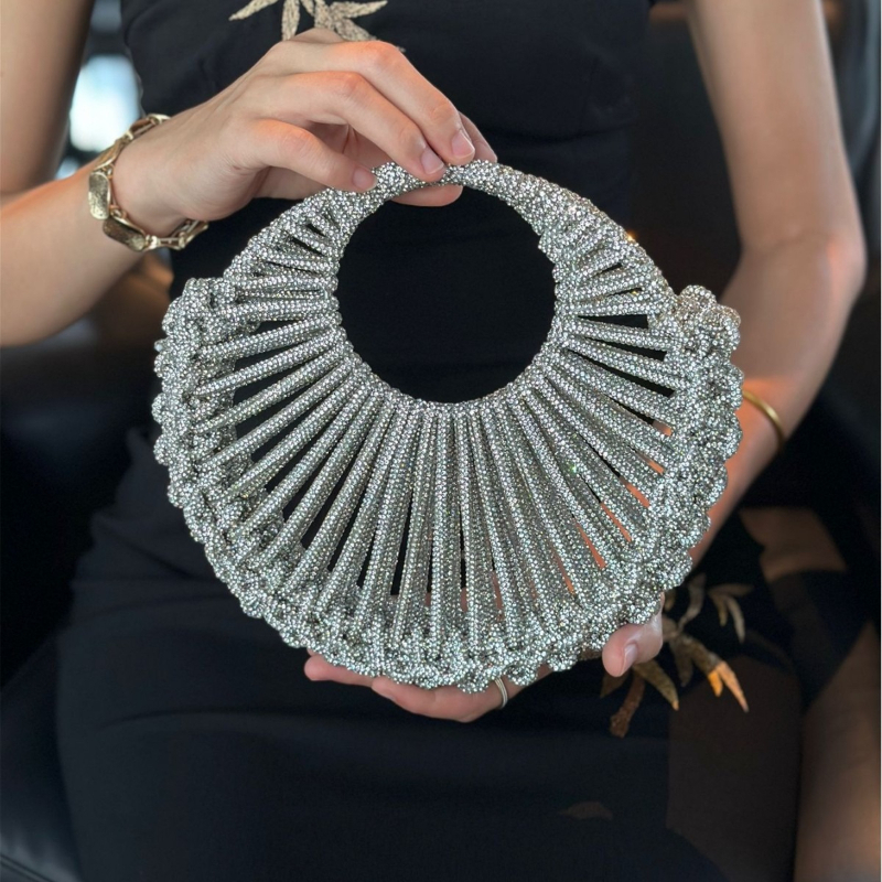 Women Bags In Trend - Shiny Clutch Evening Bag Female 2026