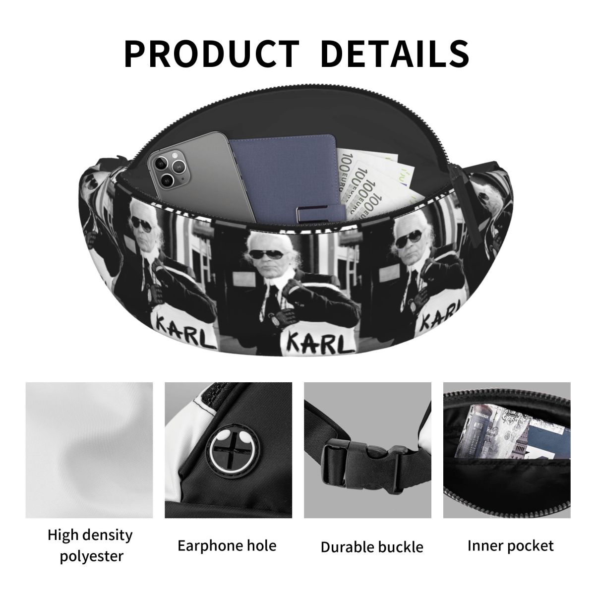 Karl Who Waist Bag for Women M - Women'S Karl Bags のレビューと価格