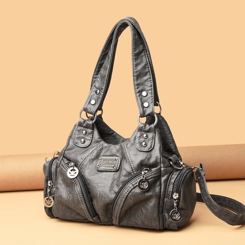 Cross-border Retro Soft Leathe - Women Bags Amazon のレビューと価格
