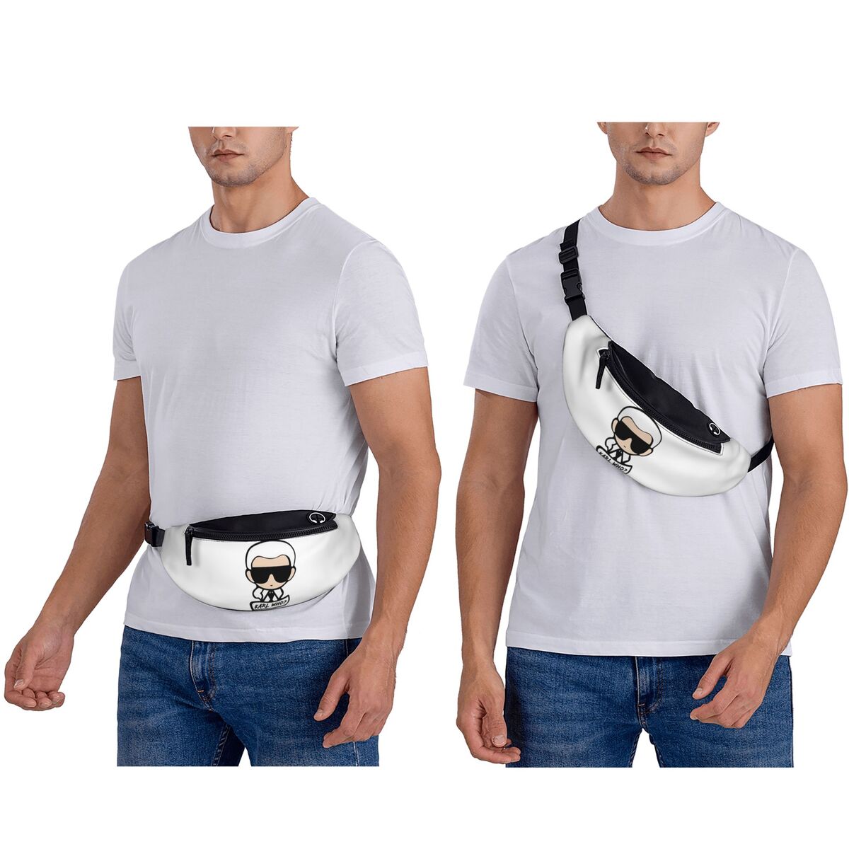 Karl Who Fanny Pack Men Women  - Women'S Karl Bags のレビューと価格
