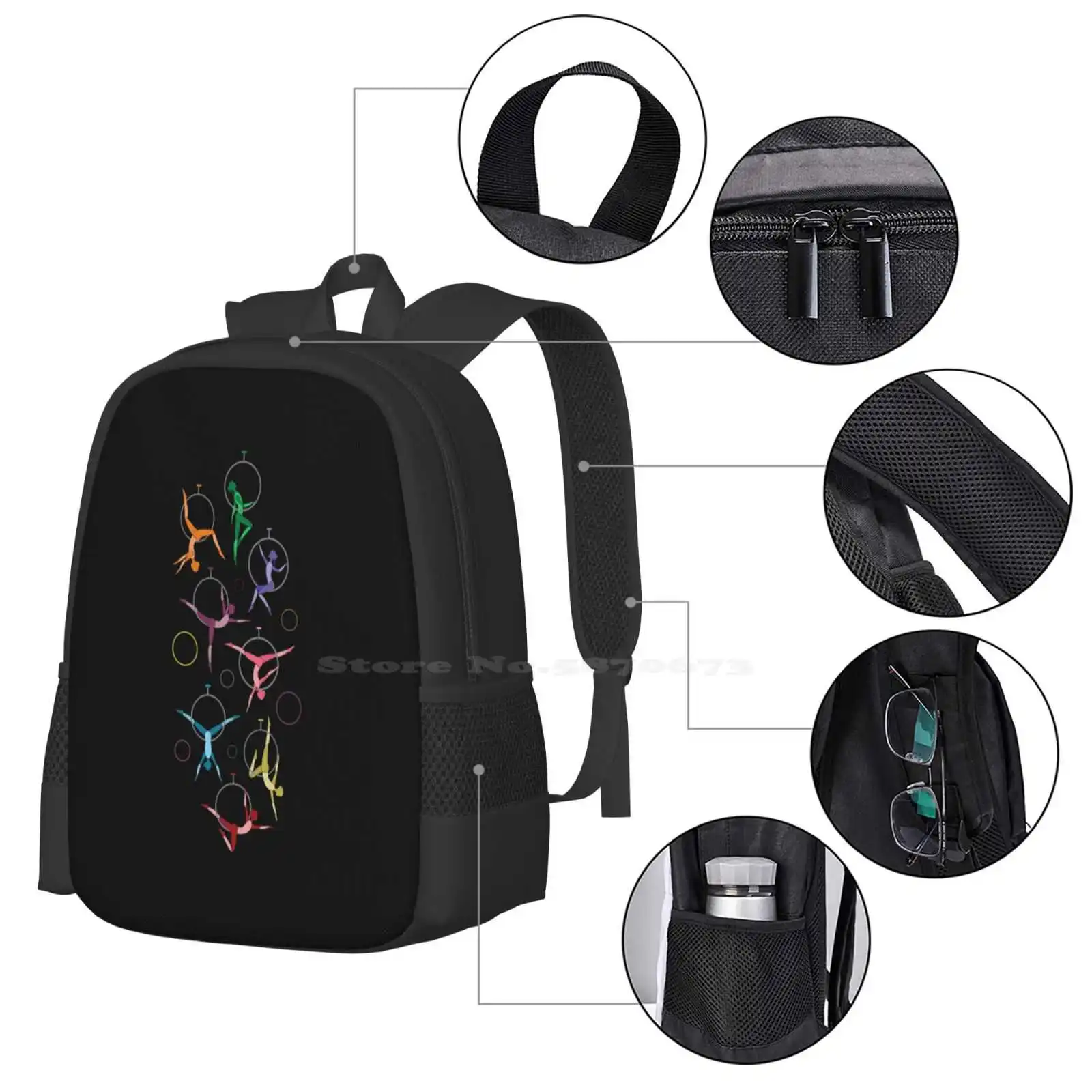 Aerial Hoop Hot Sale Schoolbag - Women Bags Vector のレビューと価格