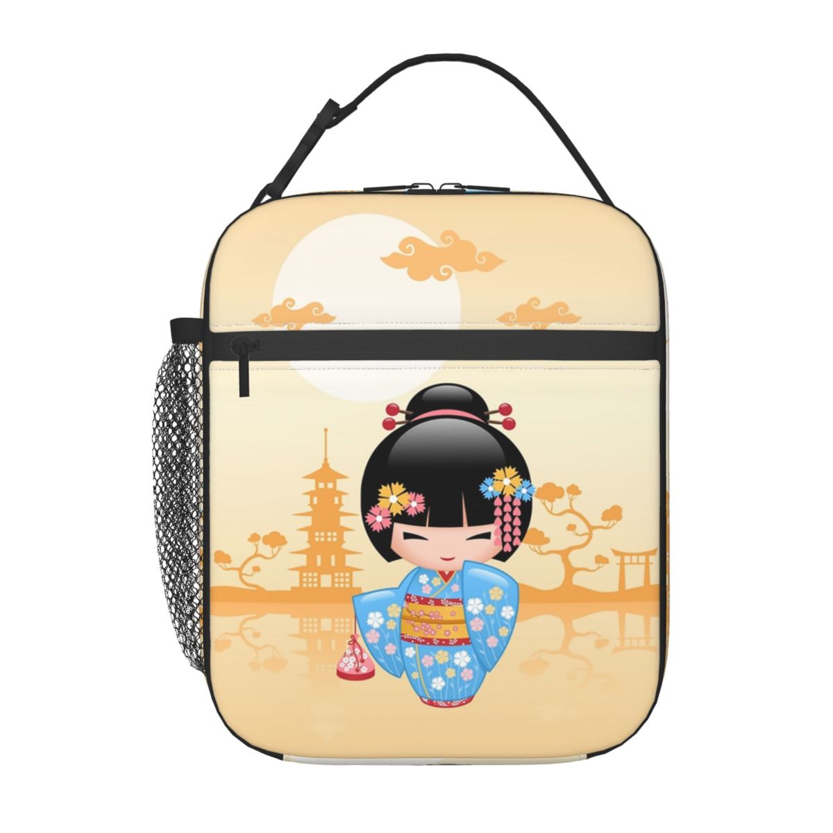 Japanese Maiko Kokeshi Doll In - Women Bags Vector のレビューと価格