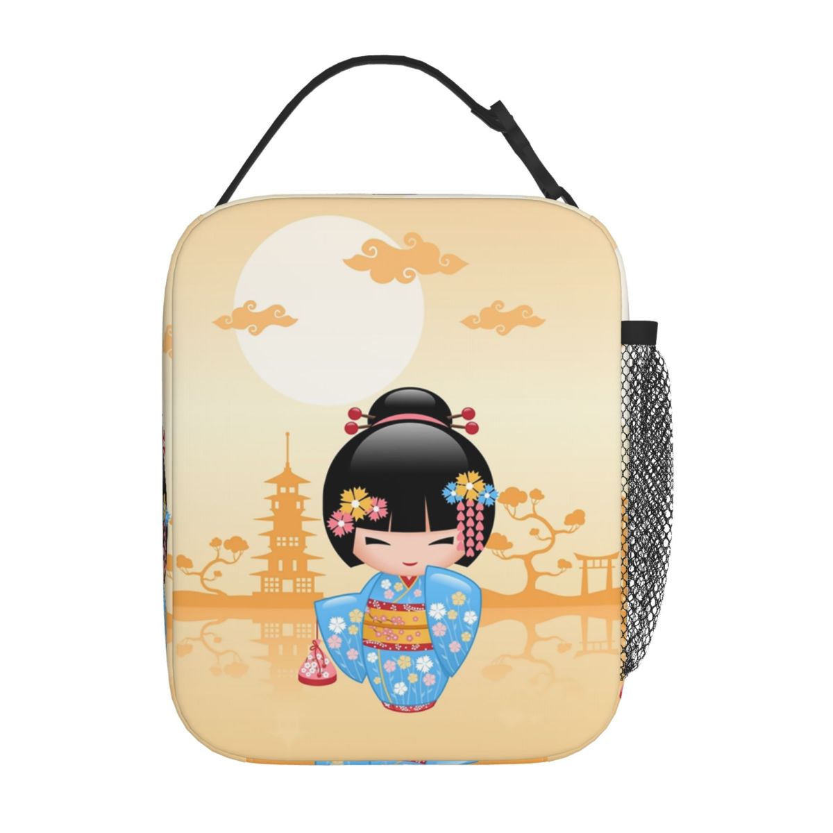 Japanese Maiko Kokeshi Doll In - Women Bags Vector のレビューと価格