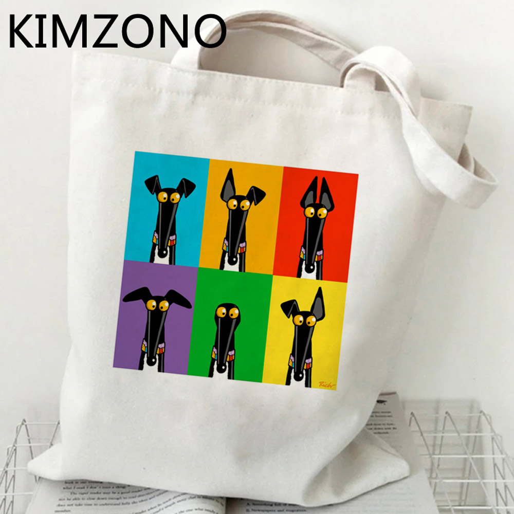 Greyhound shopping bag handbag - Women Bags Jute のレビューと価格