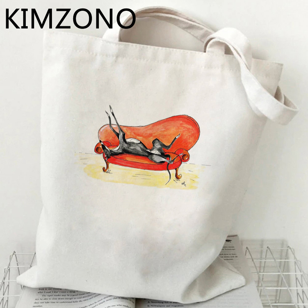 Greyhound shopping bag handbag - Women Bags Jute のレビューと価格