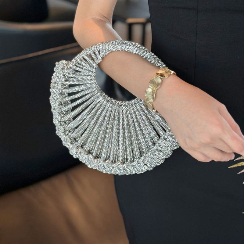 Shiny Clutch Evening Bag Femal - Women Bags In Trend のレビューと価格