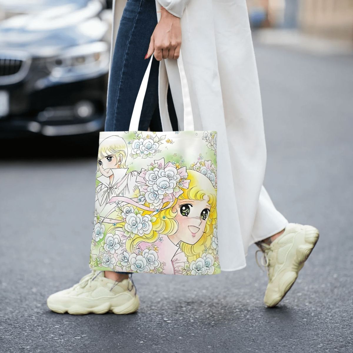 Candy Candy Anime Canvas Tote  - Women Bags In Trend のレビューと価格