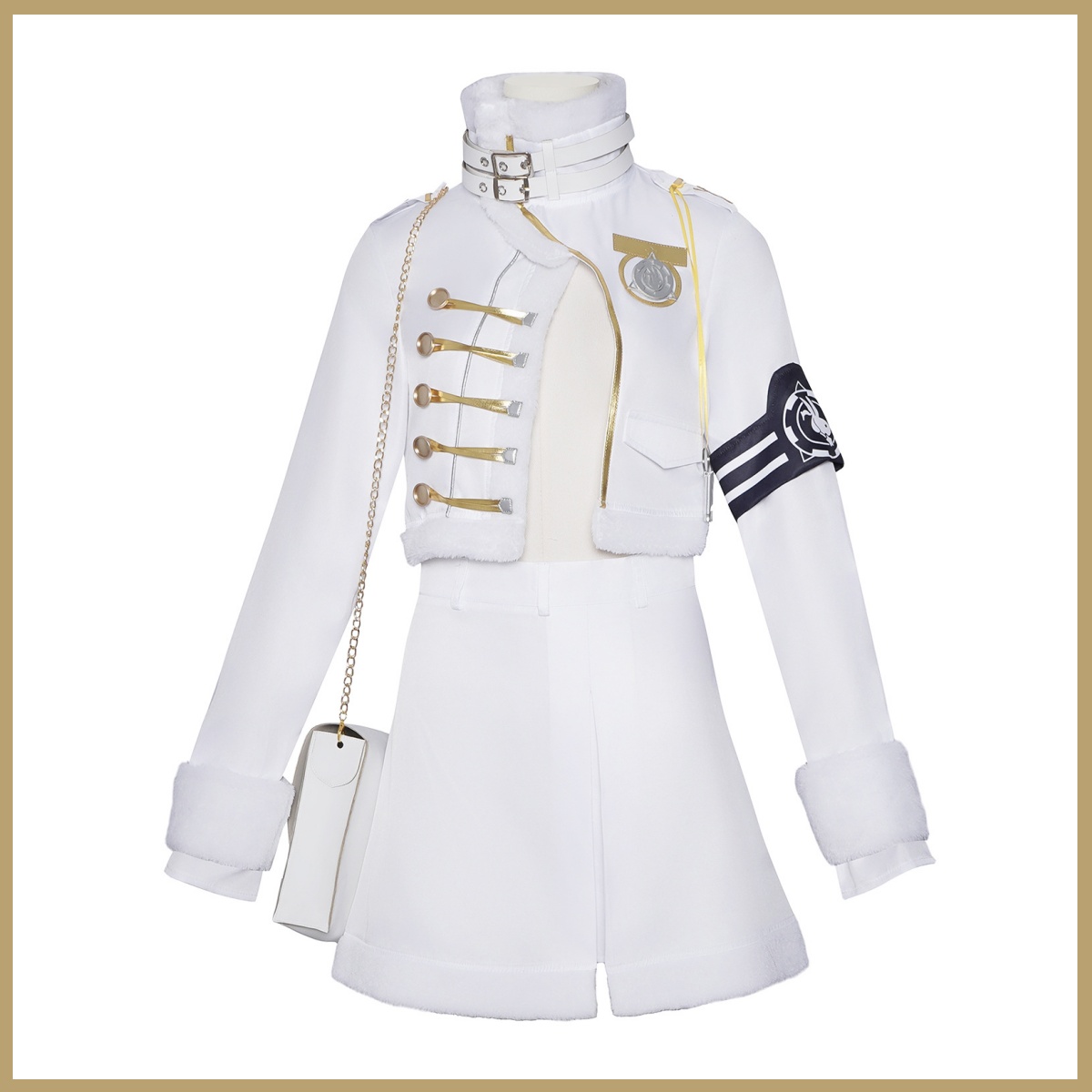 Anime Game Youk Blanc Cosplay  - Women Bags White のレビューと価格