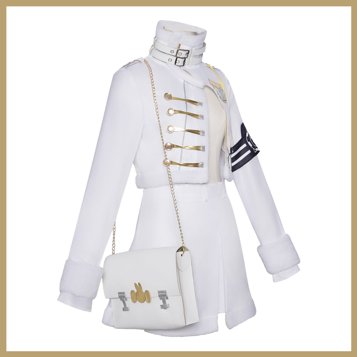 Anime Game Youk Blanc Cosplay  - Women Bags White のレビューと価格