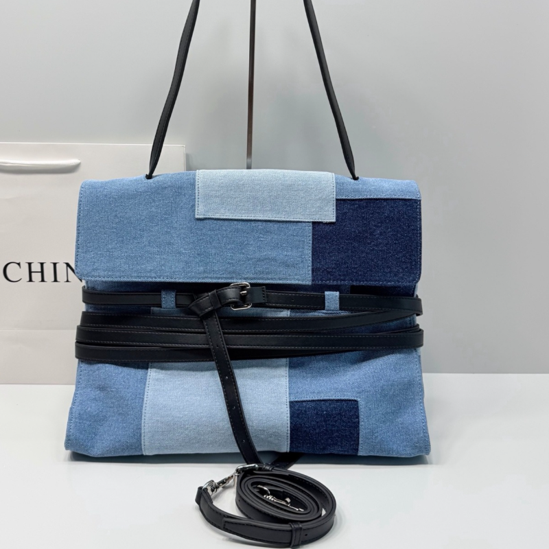Color Block Denim Handbag Cros - Women'S Crossbody Bags のレビューと価格