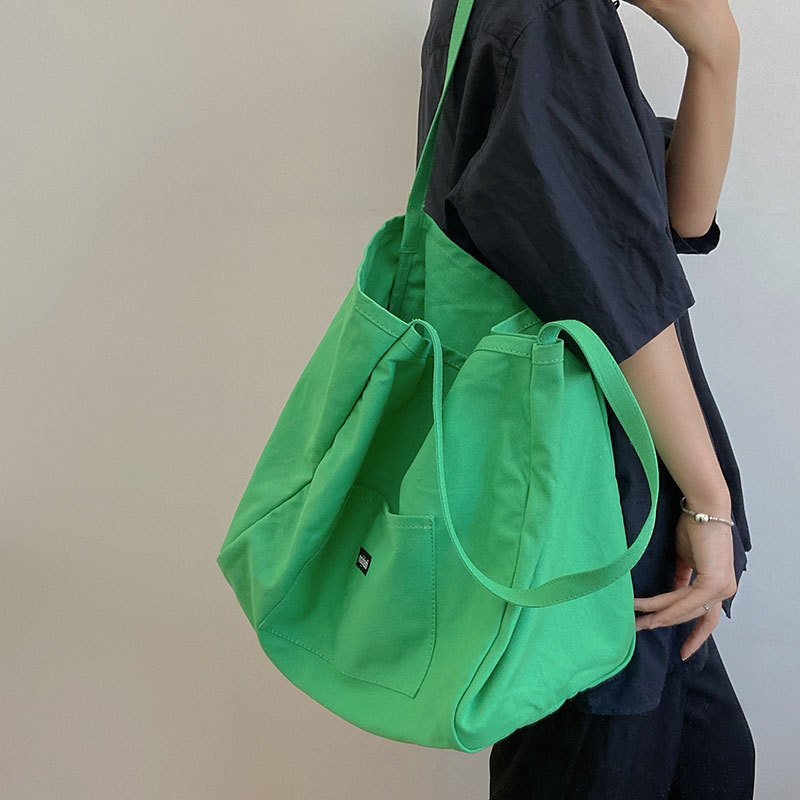 Canvas Bag High Quality Reusab - Women Bags White のレビューと価格