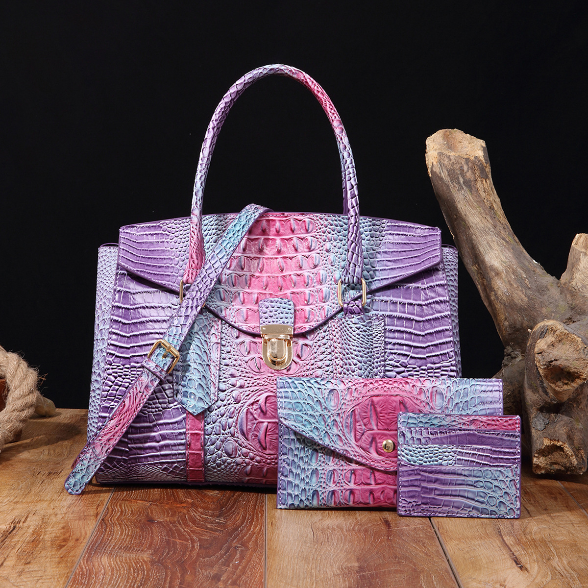 Retro snake pattern handbag, c - Women Bags Zadig のレビューと価格