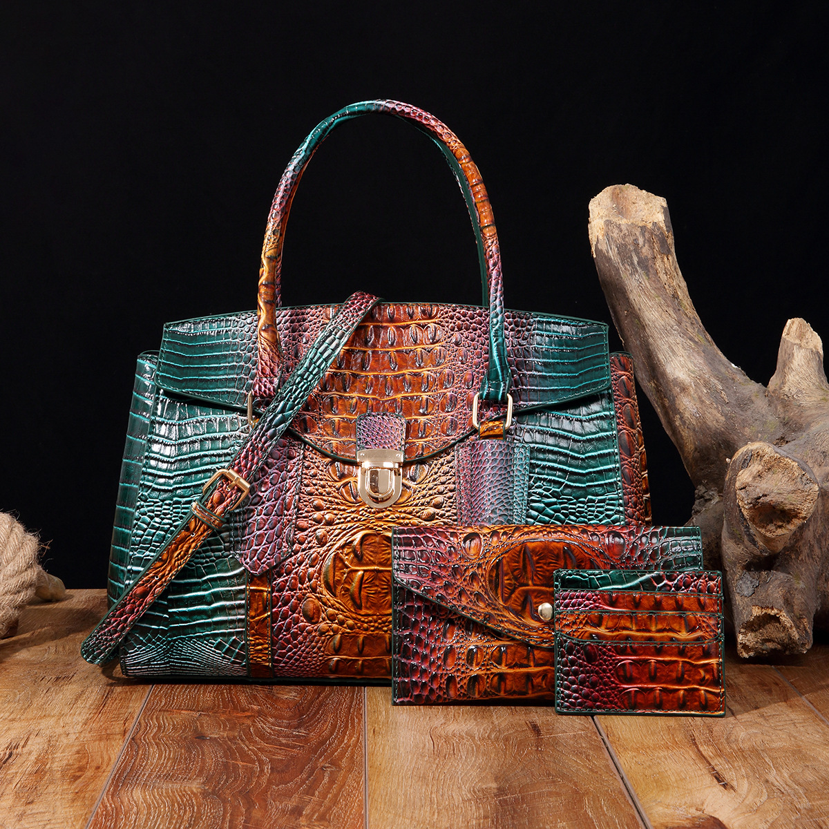 Retro snake pattern handbag, c - Women Bags Zadig のレビューと価格
