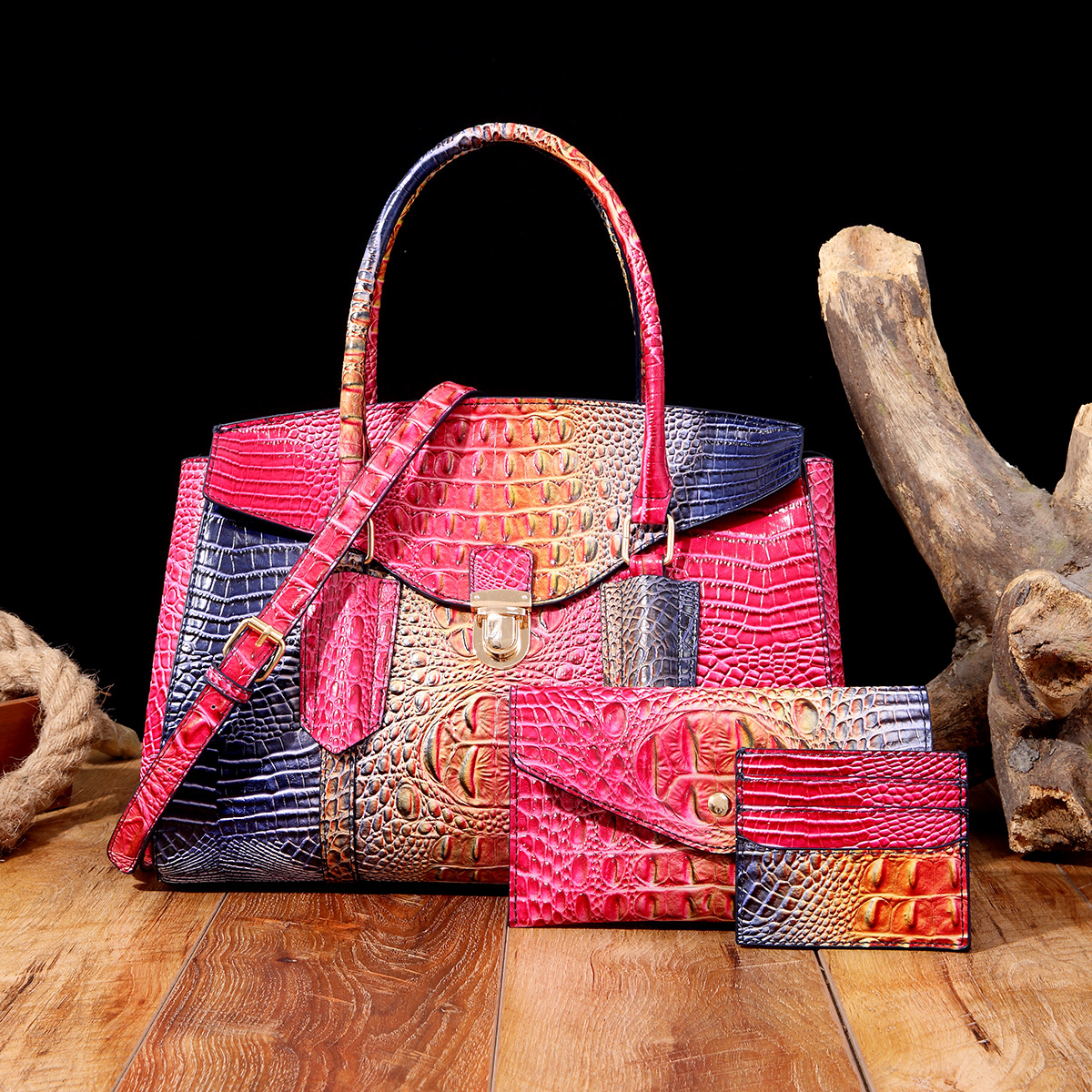 Retro snake pattern handbag, c - Women Bags Zadig のレビューと価格