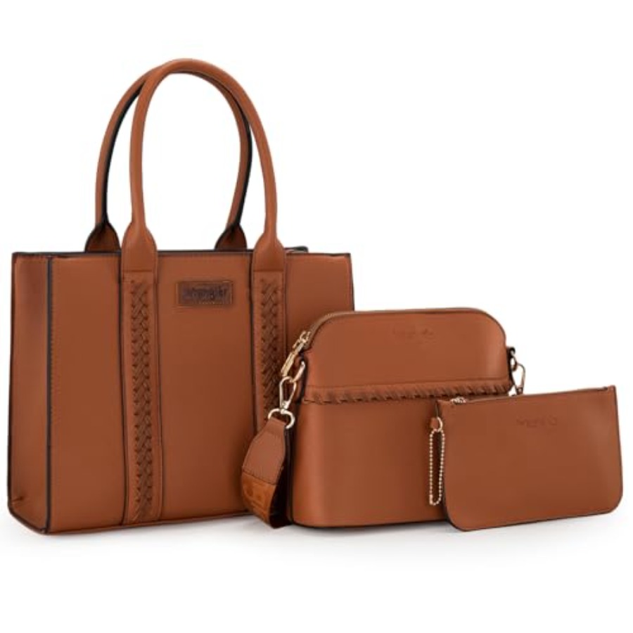 Wrangler 3Pcs Purses for Women - Women'S Crossbody Bags のレビューと価格