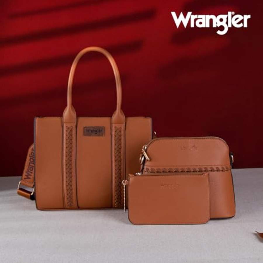 Wrangler 3Pcs Purses for Women - Women'S Crossbody Bags のレビューと価格