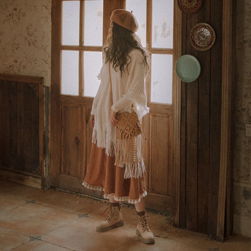 Ethnic Style Woven Straw Bag S - Women'S Crossbody Bags のレビューと価格