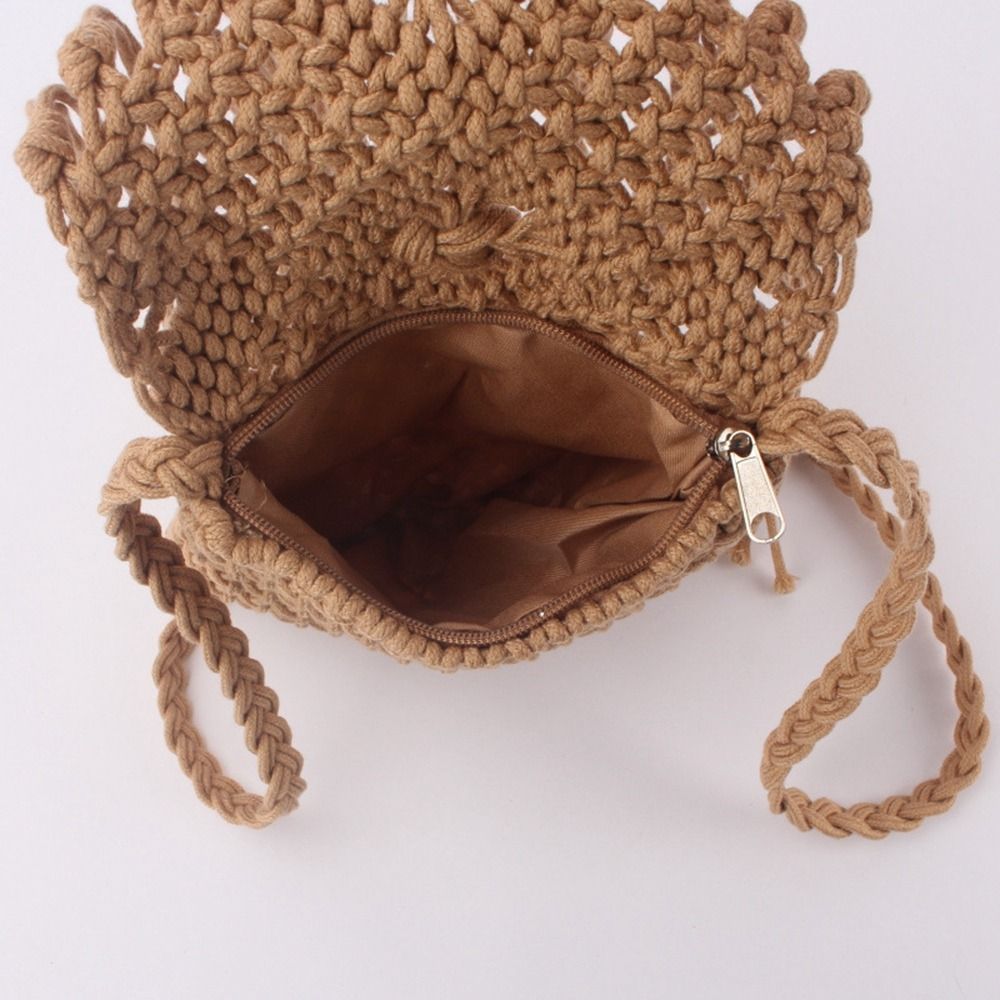 Ethnic Style Woven Straw Bag S - Women'S Crossbody Bags のレビューと価格