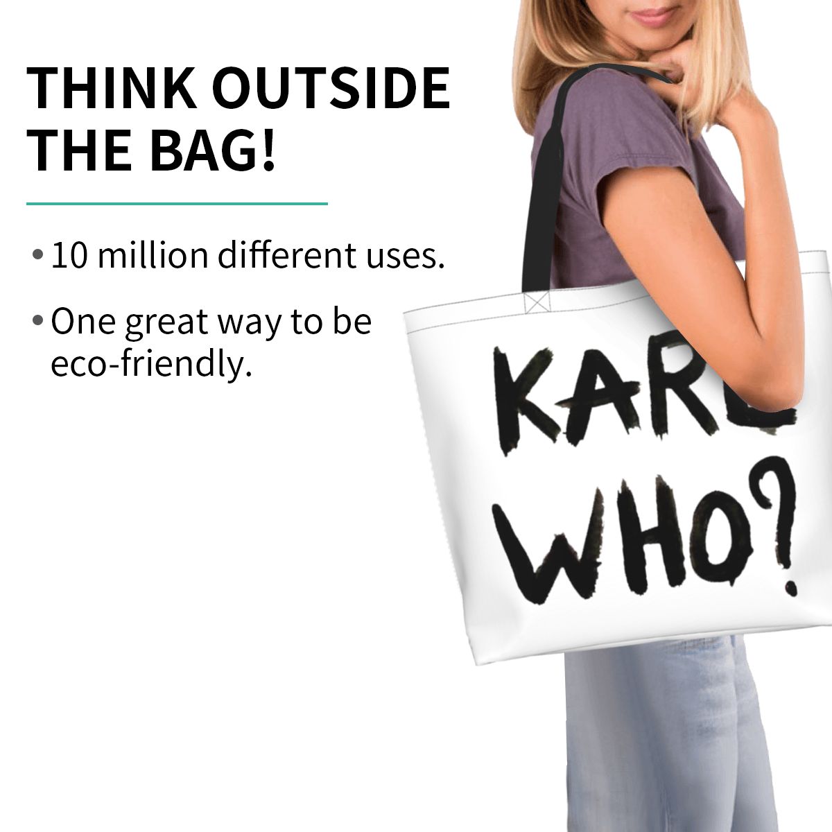 Custom Karl Who Grocery Shoppi - Women'S Karl Bags のレビューと価格