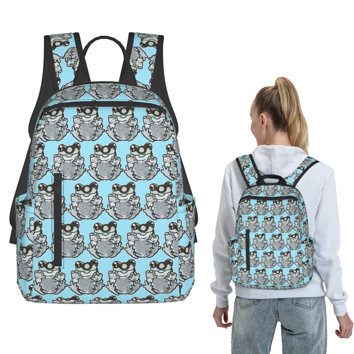 Amazon Milk Frog Blep Backpack - Women Bags Amazon のレビューと価格