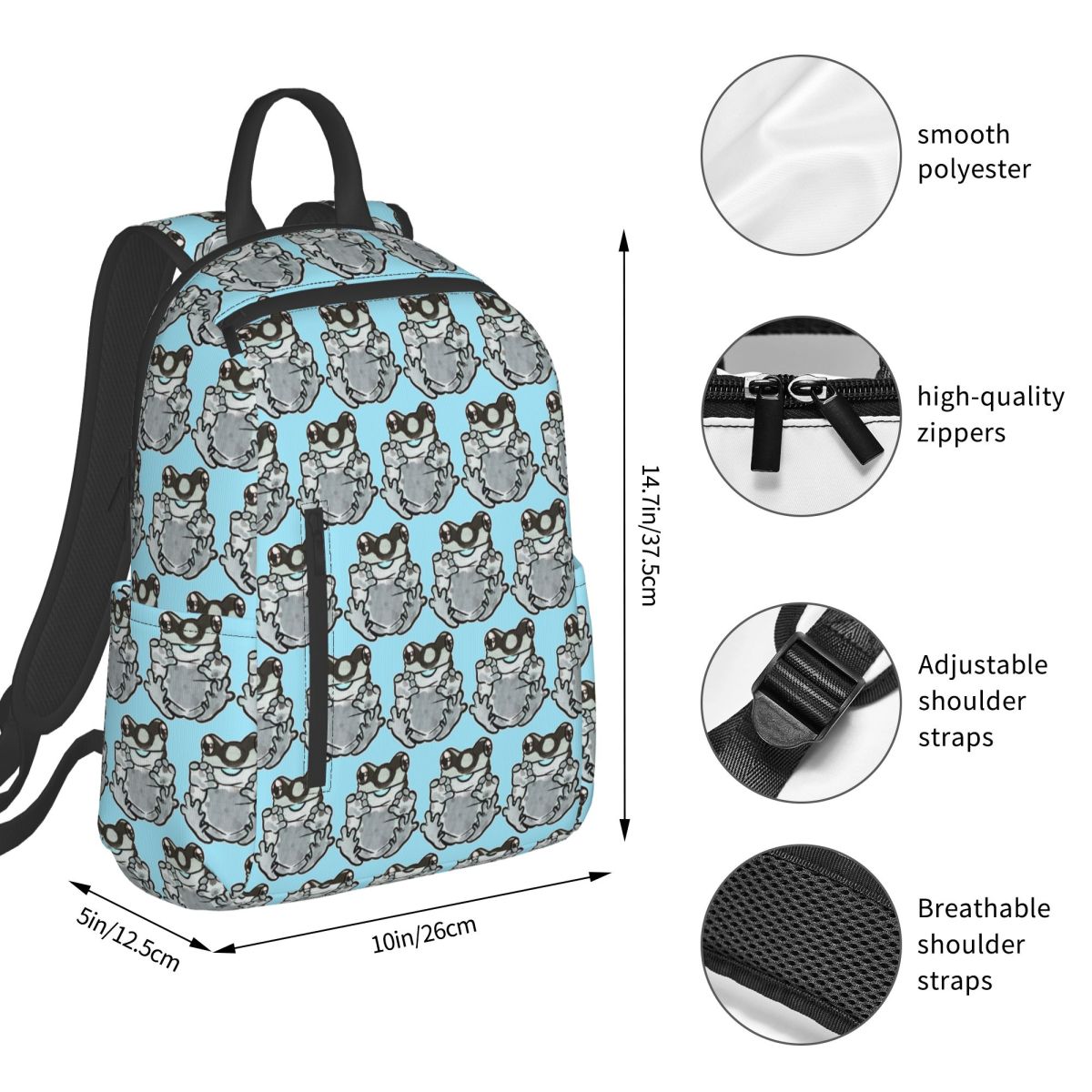 Amazon Milk Frog Blep Backpack - Women Bags Amazon のレビューと価格