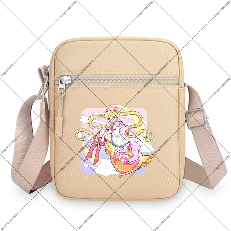 Sailor Moon Shoulder Bag Unise - Women'S Crossbody Bags のレビューと価格