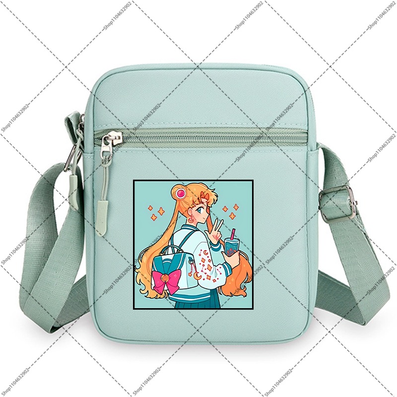 Sailor Moon Shoulder Bag Unise - Women'S Crossbody Bags のレビューと価格