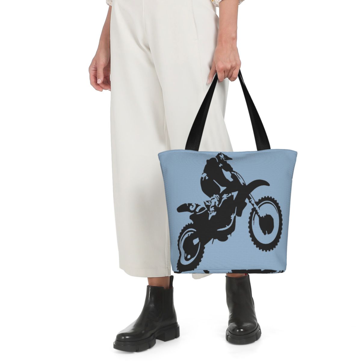 Moto X Dirt Bike Monotone Vect - Women Bags Vector のレビューと価格