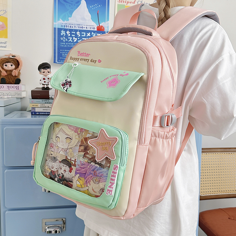 Women's Canvas Backpack Clear  - Women Bags In Trend のレビューと価格