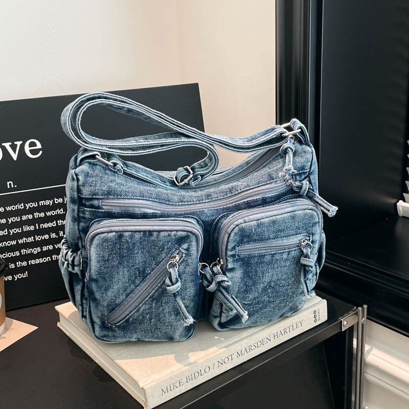 Fashion Denim Shoulder Bag New - Women Bags Zadig のレビューと価格