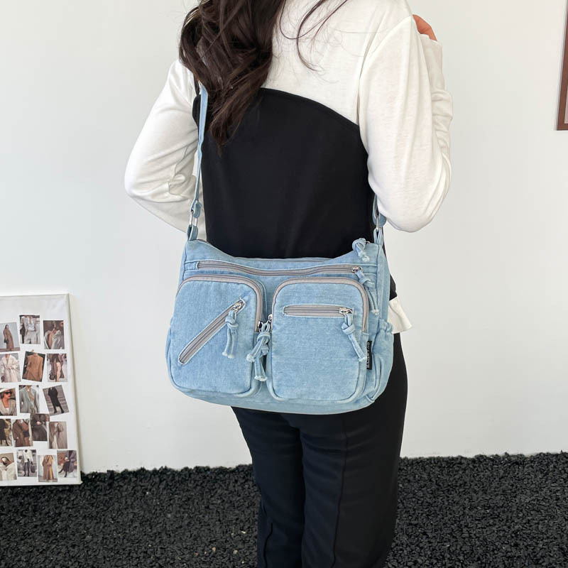 Fashion Denim Shoulder Bag New - Women Bags Zadig のレビューと価格