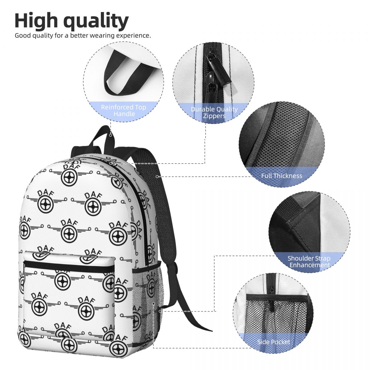 Daf Truck Logo Vector Design B - Women Bags Vector のレビューと価格