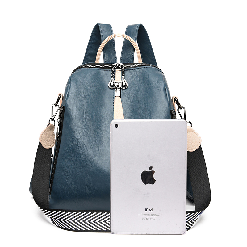 Fashion Backpack Women Soft Le - Women Bags White のレビューと価格