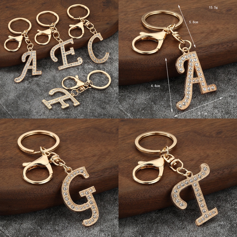 Metal 26 Letter Rhinestone Key - Women Bags Amazon のレビューと価格