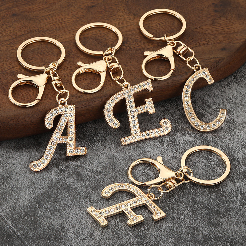 Metal 26 Letter Rhinestone Key - Women Bags Amazon のレビューと価格