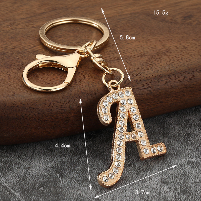 Metal 26 Letter Rhinestone Key - Women Bags Amazon のレビューと価格