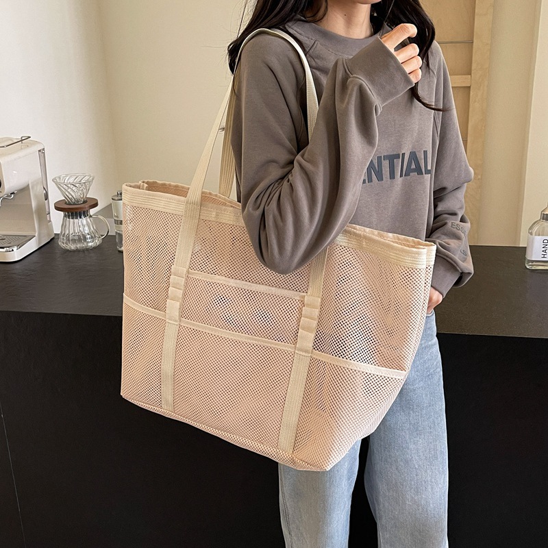 Hollow Large Capacity Makeup S - Women Bags White のレビューと価格