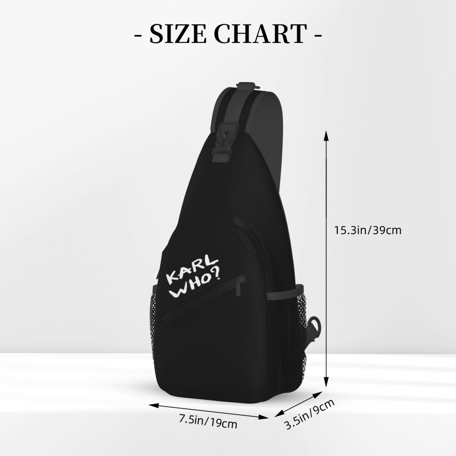 Karl Who Text Pattern Chest Ba - Women'S Karl Bags のレビューと価格