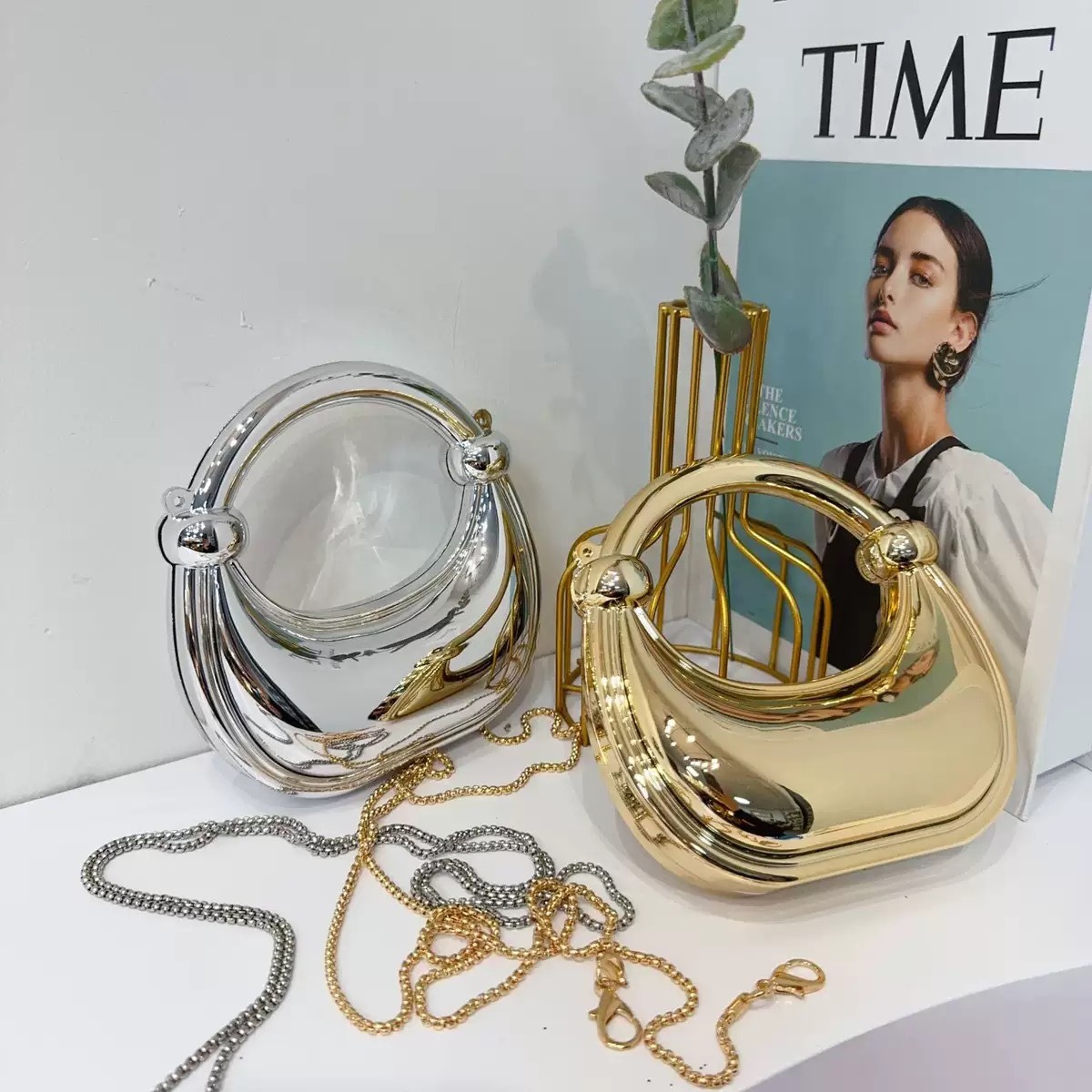 Mini Golden Evening Bag Purses - Women Bags Dkny のレビューと価格