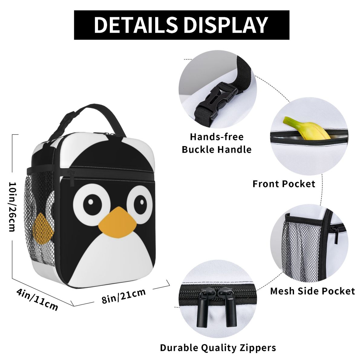 Cute Vector Penguin Insulated  - Women Bags Vector のレビューと価格