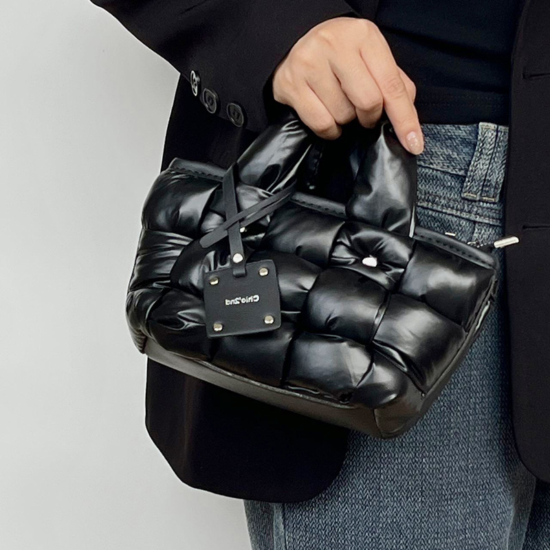 Black Down Bags Tote Bag Fashi - Women Bags In Trend のレビューと価格