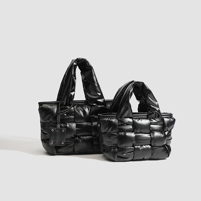 Black Down Bags Tote Bag Fashi - Women Bags In Trend のレビューと価格