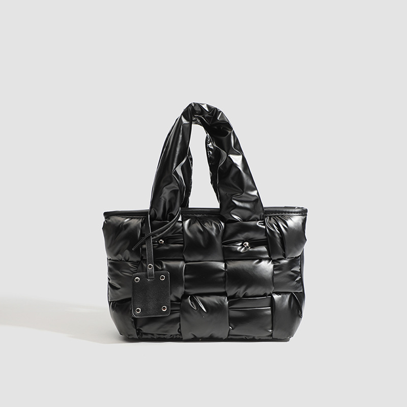 Black Down Bags Tote Bag Fashi - Women Bags In Trend のレビューと価格