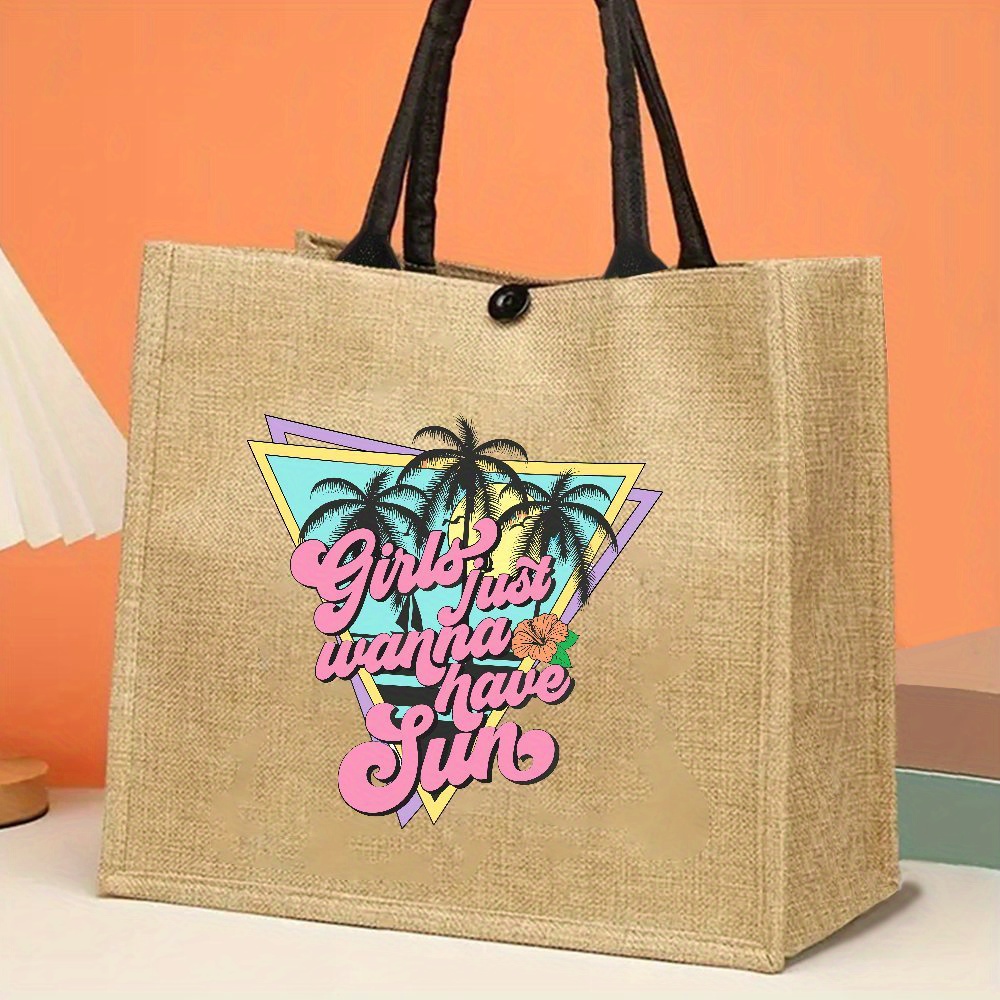 Handmade Large Capacity Fiber  - Women Bags Jute のレビューと価格