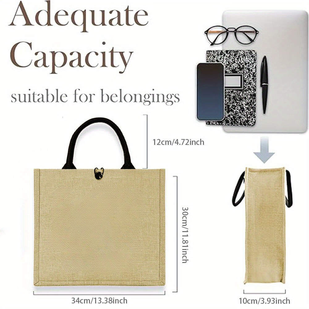Handmade Large Capacity Fiber  - Women Bags Jute のレビューと価格