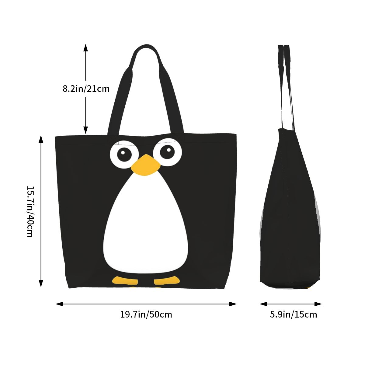 Cute Vector Penguin Shopping T - Women Bags Vector のレビューと価格