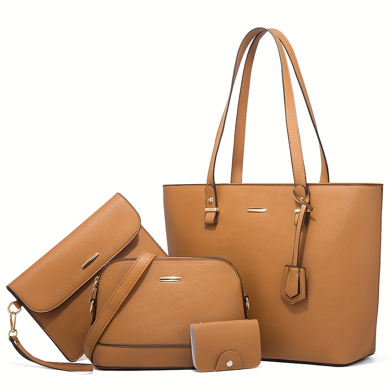 4pcs Fashion Women's Bag Sets  - Women'S Crossbody Bags のレビューと価格