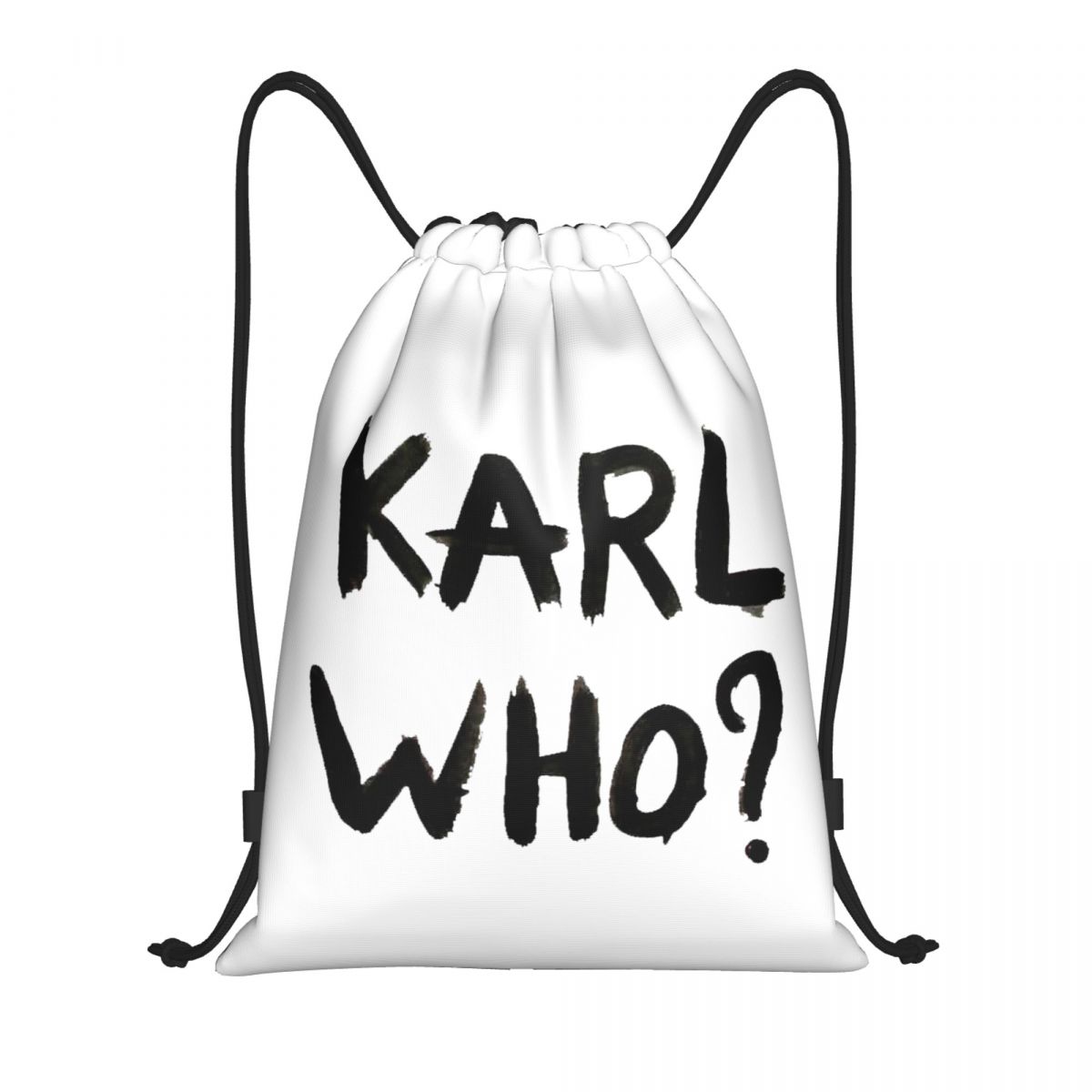 Custom Karl Who Drawstring Bag - Women'S Karl Bags のレビューと価格